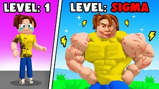 From NERD To SIGMA MALE In Roblox Mewing Simulator [upl. by Nino407]