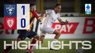 HIGHLIGHTS  LecceCagliari 10  SERIE A ENILIVE [upl. by Leveridge]