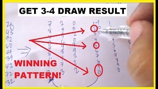 How to Generate Lottery Number Sure Winning Pattern to win Daily [upl. by Parfitt]