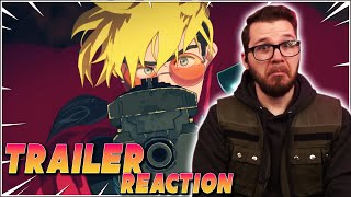 THIS ACTUALLY LOOKS 🔥🔥  Trigun Stampede Trailer Reaction [upl. by Eicam452]