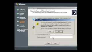 How to install Windows Server 2003 [upl. by Thessa]