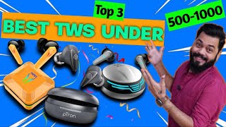 Top 5 Best Budget Airbuds 500  1000  Best True Wireless Earbuds In India [upl. by Tallie]