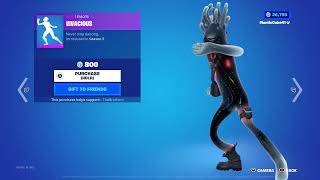 SUPER RARE VIVACIOUS EMOTE BACK IN FORTNITE 1100 DAYS OLD [upl. by Anazraf]