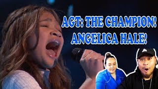 Angelica Hale Receives Golden Buzzer on Americas Got Talent  REACTION 2019 [upl. by Solorac]