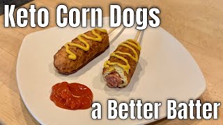 Keto Corn Dogs  a Better Batter and No Mess  Smart Planet Corn Dog Maker [upl. by Oicirbaf]