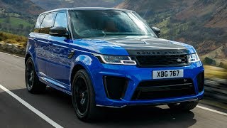 Blue Range Rover Sport SVR  Powerful and Dynamic [upl. by Dimond828]