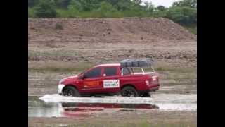 Ssangyong Korando Sports Off road [upl. by Tibold]