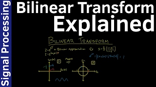 Bilinear Transform Explained  Signal Processing 14 [upl. by Barger]