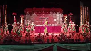 Shri Mahatripura sundari dance Choreographed by Vidushi maheshwaric [upl. by Schmidt525]