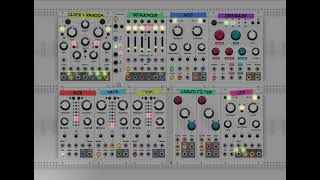 Singular Anomalies  Techno Modular with Mutable Instruments VCV Rack [upl. by Sandell636]