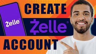 How to Create Zelle Account  How to Register and Set up Zelle App 2024 [upl. by Anatniuq]