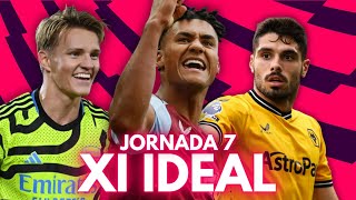 EL XI IDEAL DE LA JORNADA 7 DE LA PREMIER LEAGUE 2324 [upl. by Shea]