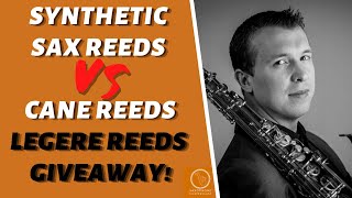 Which tenor sax reed is best Legere Synthetic Reeds vs Vandoren Cane Sax Reeds [upl. by Oiratno]