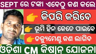 Cm kisan yojana online apply  Benificiary List 202425 Cm kishan yojana odisha  Cm kisan yojana [upl. by Sowell]