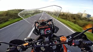 Ktm 1290 Adventure S  Akrapovic Pure Sound [upl. by Haceber]