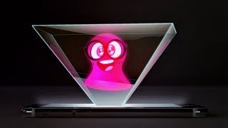 JAWDROPPING DIY HOLOGRAM PROJECTOR [upl. by Airdnaid]