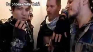 Ville Valo with Bam Margera on Bam Margera Presents Where the amp Is Santa [upl. by Terbecki]