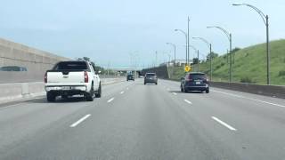 Chomedey Expressway Autoroute 13 Exits 12 to 1 southbound [upl. by Carlton805]