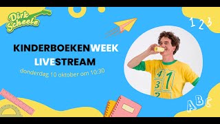 Dirk Scheele  Kinderboekenweek Live Stream [upl. by Thorin830]