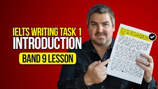 IELTS Writing Task 1 Introductions Band 9 Lesson [upl. by Mihalco]