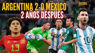 CUANDO MÉXICO QUERÍA ELIMINAR A ARGENTINA EN QATAR 2022 [upl. by Oswell464]