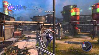 Infamous 2 Lets Play Eps 24 Forced Conduits  Defeat the Titan GameplayWalkthrough HD [upl. by Ydnerb568]