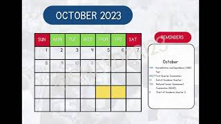 School Calendar 2023 2024 DepEd1 [upl. by Netsrak707]