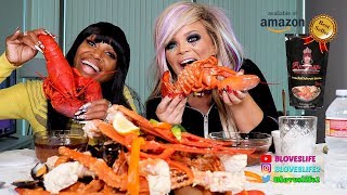 Seafood Boil with Trisha Paytas [upl. by Marigolde]