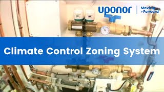 Climate Control Zoning System from Uponor [upl. by Strauss513]