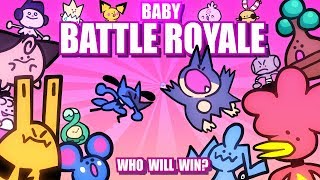 Baby Pokemon Battle Royale Loud Sound Warning 🤛👶🤜 Collab With Gnoggin [upl. by Shanley]