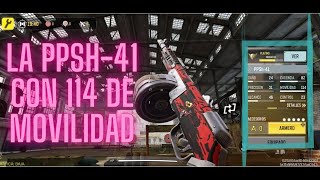 La ppsh41 con 114 de movilidad ⚡💀  para Rush  codm [upl. by Salazar]