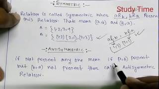 Reflexivity Symmetry and Transitivity amp Equivalence Relation  Discrete Mathematics [upl. by Serles]