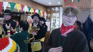 Stadtkapelle auf der Strassenfasnet 2024 der Narrenzunft Gole in Riedlingen 1 Video [upl. by Madid]