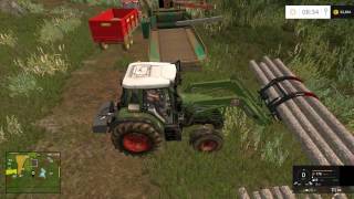 Wood chipping  Knaveswell Farm Extended  Farming Simulator 2015  Episode 5 [upl. by Giacobo]