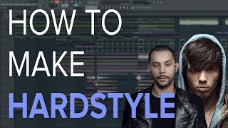 How To Make HARDSTYLE  FL Studio Tutorial 🔥 [upl. by Aseyt]