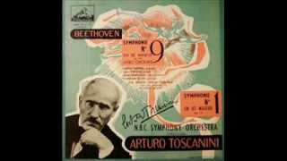 Beethoven  Symphonie No9 Op 125  4em Mouvement  Arturo Toscanini [upl. by Farand]