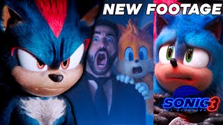 NEW Sonic Movie 3 Footage New Look at Shadow New Hidden Teaser [upl. by Fahland439]