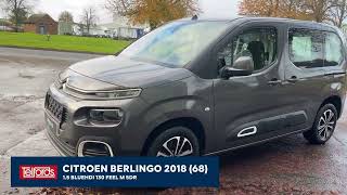 Citroen Berlingo Video Tour  KO68JXJ [upl. by Atilrep]