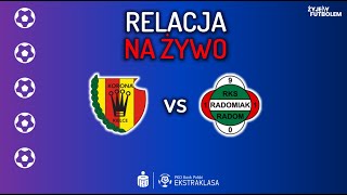 Korona Kielce  Radomiak Radom MECZ NA ĹťYWO Ekstraklasa RELACJA KOMENTARZ STUDIO [upl. by Ayvid]