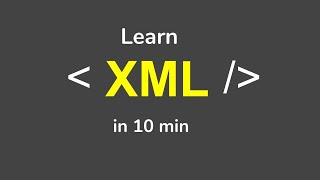 What is XML  XML Beginner Tutorial  Learn XML with Demo in 10 min [upl. by Tapes404]