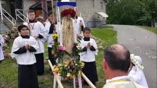 Sermon Padre Hewko May Crowning Procession May 28th 2017 [upl. by Bathulda166]