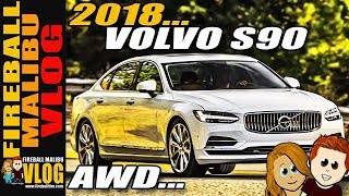 2018 VOLVO S90 T8 AWD INSCRIPTION  FIREBALL MALIBU VLOG 770 [upl. by Gusti102]