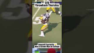 Leonard Fournette 😤 Was a Grown Man Playing College Football  CFB Throwback Thursday [upl. by Sioled]