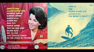 Annette Funicello  Annette Sings Golden Surfin Hits Full Album 1965 [upl. by Maurita]