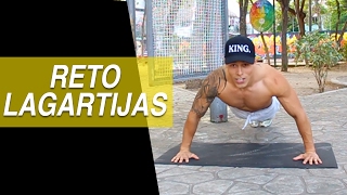 Rutina para pecho y triceps con lagartijas  reto push ups [upl. by Hughie]