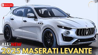 New 2025 Maserati Levante The SUV That Will Change Everything [upl. by Irej]