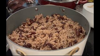 Jamaican Rice and Peas Easy Peasy [upl. by Leumek]