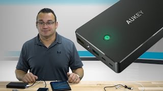 AUKEY 20000mAh Quick Charge 30 Portable Charger [upl. by Eerehs]