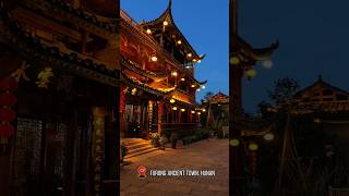 Our rustic hotel in Furong Ancient Town travel china fyp shorts [upl. by Arraes424]