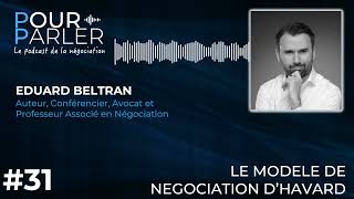 POURPARLER  Le modèle dHarvard en Négociation  Eduard Beltran [upl. by Earised45]